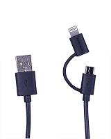 RS 3-FOOT USB MICRO & LIGHTNING CABLE