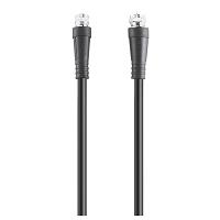 RADIOSSHACK COAXIAL CABLE (BLACK) - 3 FEET