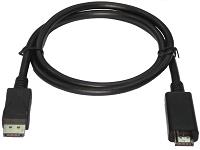 GIGAWARE 6-FOOT DISPLAYPORT-TO-HDMI CABLE