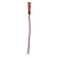 RS 12V/20MA 4MM LED WITH HOLDER (RED)