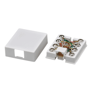 RS 8-PIN SURFACE MOUNT - WHITE