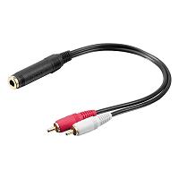 RS 12-INCH SHIELDED Y-CABLE