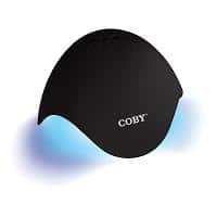 COBY LIGHT-UP WIRELESS BLUETOOTH DOME SPEAKER - BLACK