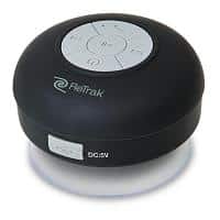 RETRAK ESSENTIALS WATER RESISTANT BLUETOOTH SPEAKER WITH SUCTION CUP & HANDS-FRE