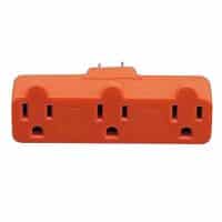 3-OUTLET, 3-PRONG WALL TAP