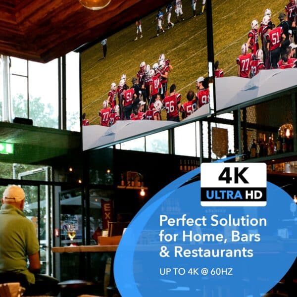4 Port 4K 60Hz HDMI Splitter - Image 4