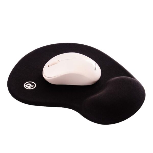 Gel Mouse Pad with Wrist Rest – Black - Image 2