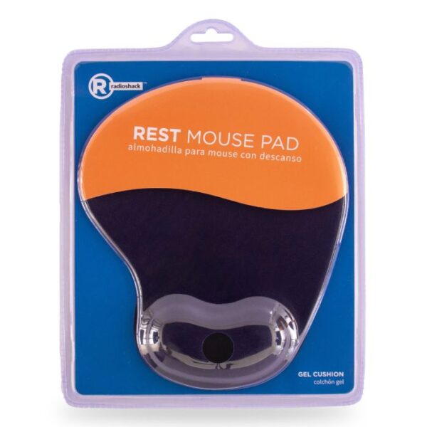 Gel Mouse Pad with Wrist Rest – Black - Image 4