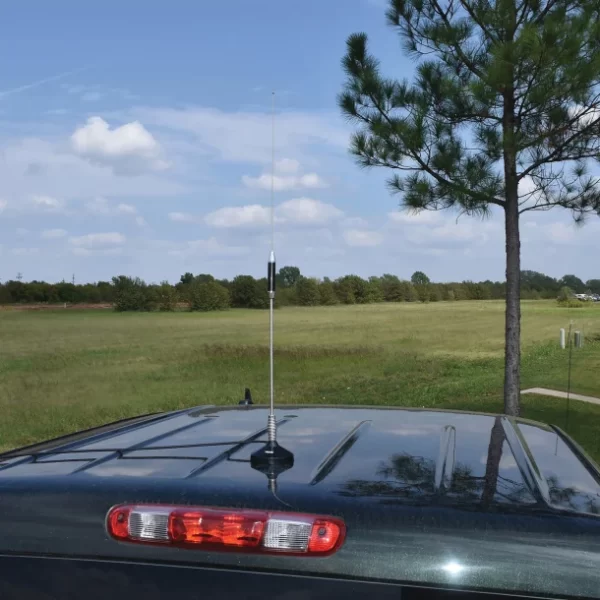 Tram Center-Load Stainless Steel Whip CB Magnet-Mount Antenna Kit - Image 2