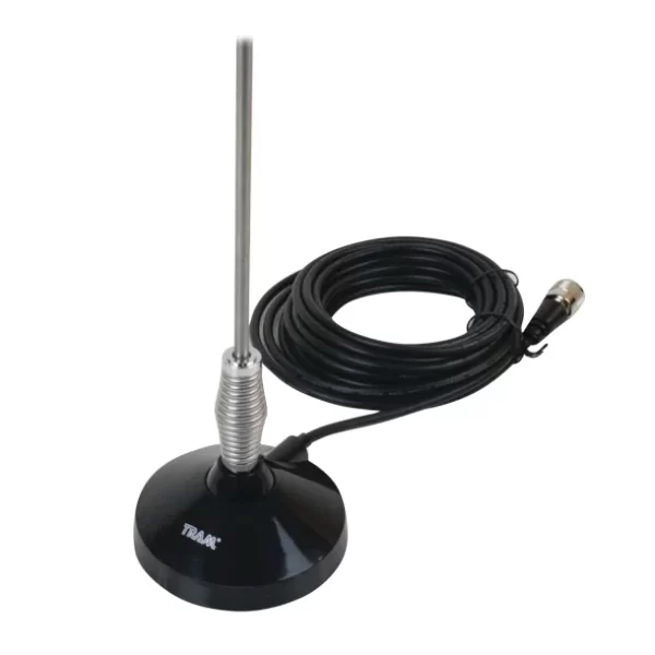 Tram Center-Load Stainless Steel Whip CB Magnet-Mount Antenna Kit - Image 6