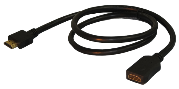 HDMI Extension Cable – 2 Meters, 6.56ft Male to Female