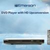 Emerson ED-8000 DVD Player with HDMI HD Upconversion and Remote (Black) - Image 2
