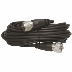 12ft RG-58 Coaxial Cable with Molded PL-259 Connectors