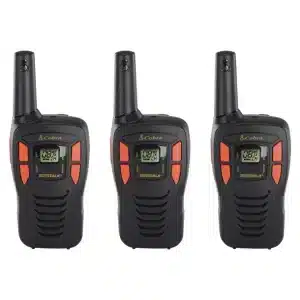 Cobra ACXT145 2-Way Radios – 3 Pack (16-Mile Range)