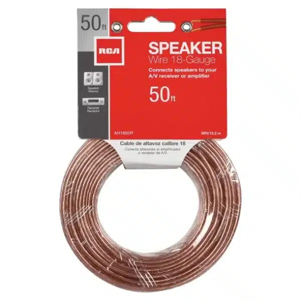 RCA 18-Gauge Speaker Wire – 50 ft. - Image 4