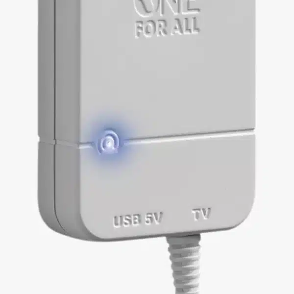 One For All Ultra-Thin Amplified Indoor HDTV Antenna – Up to 60-Mile Range (Model 15584) - Image 3