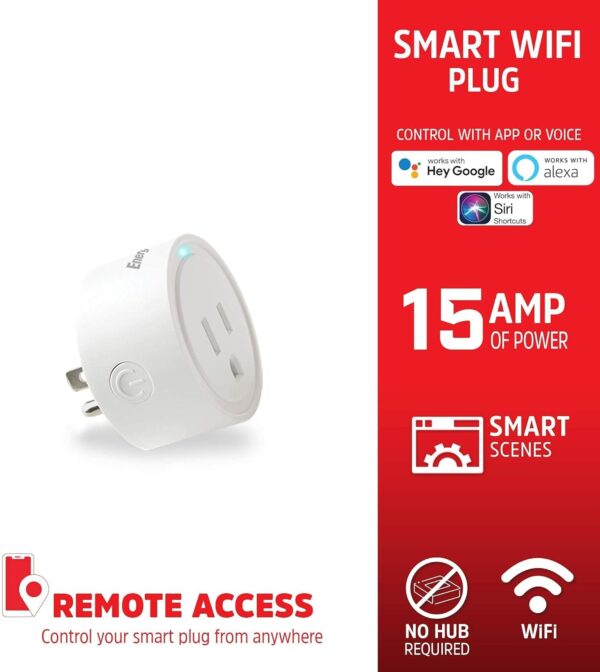 Energizer Connect Smart WiFi 15A Plug - 2-Pack - Image 2