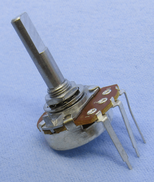100K Ohm Audio Taper Potentiometer