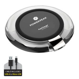 Fast Charge Wireless Charging Pad For Qi Compatible Devices 15W