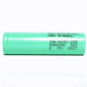 Li-Ion 18650 3.7V 2500mAh 20A Rechargeable Flat Top Battery