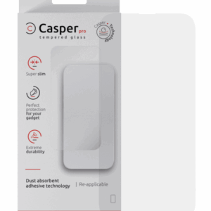 Casper Pro Tempered Glass Compatible For iPhone 16 Pro / 17 / 17 Pro (Clear)