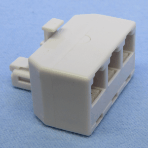 Modular Telephone 1 to 3-Way Jack