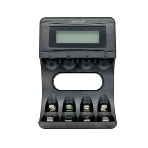 RadioShack Smart AA & AAA Battery Charger – 4 Bay