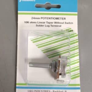 24mm Potentiometer 10k Ohms Linear Taper Without Switch
