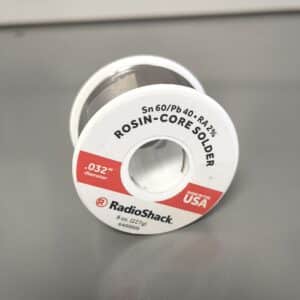 SNPB 60/40 ROSIN-CORE SOLDER 0.032" DIAMETER (8.0OZ)