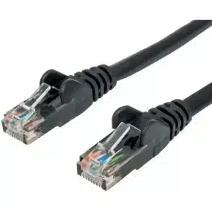 CAT-6 UTP Patch Cable – 25 ft. (Black)