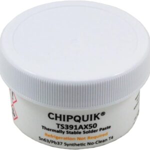 Thermally Stable Solder Paste No-Clean Sn63/Pb37 T4 (50g Jar)