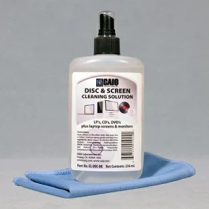 CAIG Disc & Screen Cleaning Solution - 8 OZ.