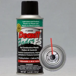 DeoxIT Fader F-Series Moving Contact Lubricant – F5S-H6 Spray