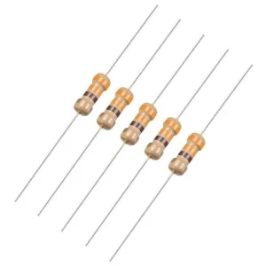 1/8-Watt 330-Ohm Carbon Film Resistors 5-Pack