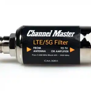 Channel Master LTE/5G Filter – Blocks 5G/LTE Interference for Cleaner TV Reception