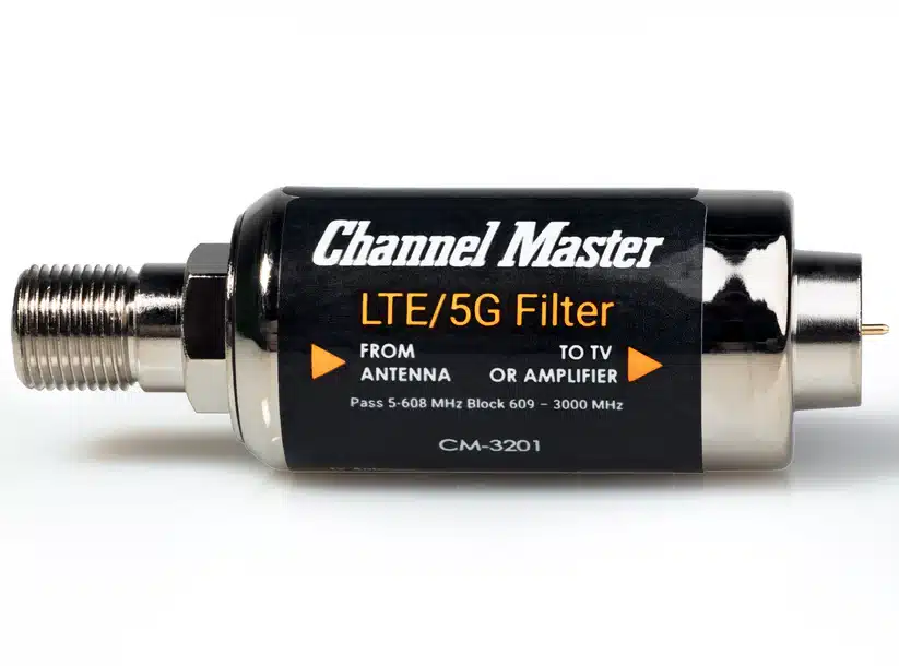 Channel Master LTE/5G Filter – Blocks 5G/LTE Interference for Cleaner TV Reception