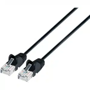 7-Foot CAT6 Slim Snagless Network Patch Cable (Black)