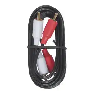 Stereo RCA Audio Cable 6-Foot Color-Coded Red White