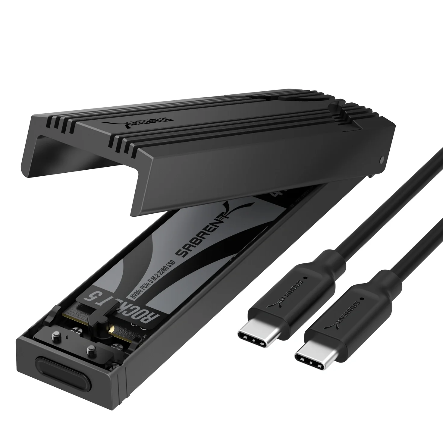 M.2 NVME PCI-E SSD Enclosure USB Type-C