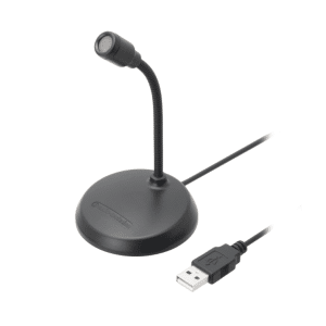 Audio-Technica ATGM1-USB Gaming Desktop Gooseneck Microphone – Black