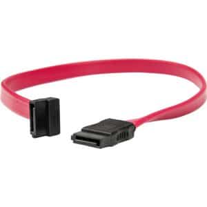 SATA Cable, Straight to Right Angle - 12"