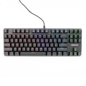 RadioShack Mechanical Gaming Keyboard – 87 Keys with LED Backlighting