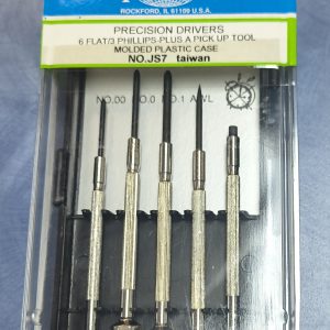 Precision Drivers 6 Flat/3Phillips - Plus Pick Up Tool