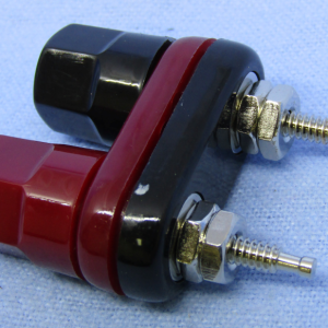 Chassis-Mount Dual Female Binding Post – Red/Black