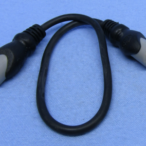 6' 3.5mm Stereo Mini Plug Audio Cable – Black