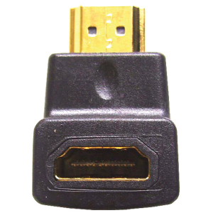 HDMI Adaptor Right Angle (down) Male to Female
