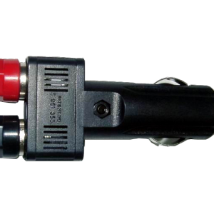 Cigarette Lighter Plug to Binding Posts Adapter – 10A Fused