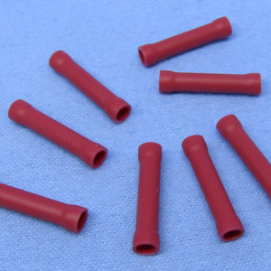 Insulated Seamless Butt Connector – 22-16 AWG (15 Pack)