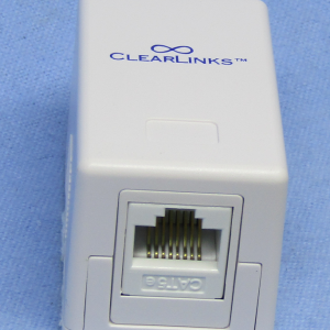 CAT5e Surface Mount Box – 1 Port, White