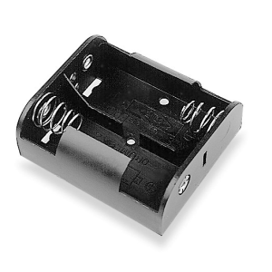2 C-Cell Battery Holder – Solder Lug Connection